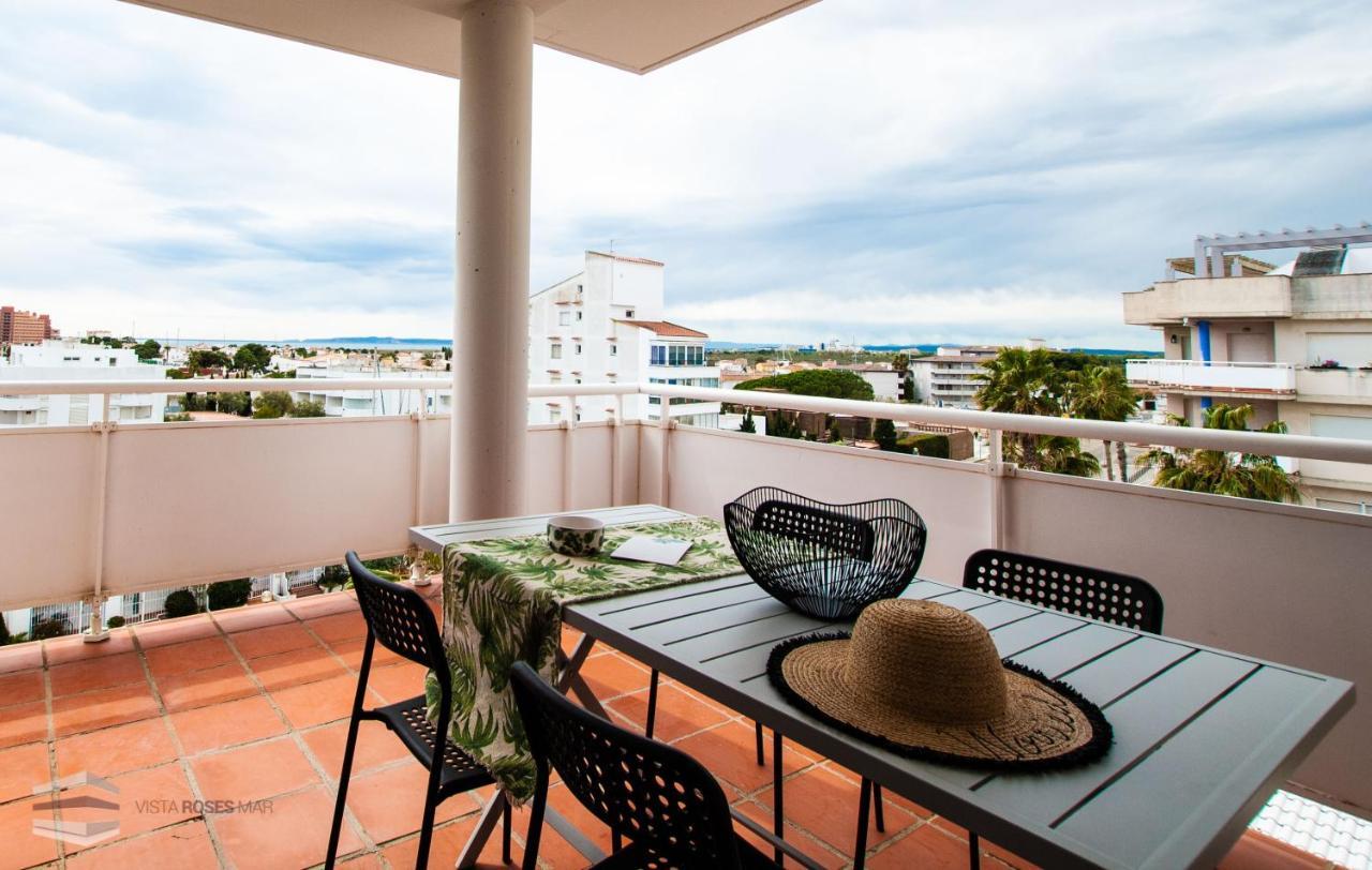 Vista Roses Mar - Apartamento Con Piscina II Экстерьер фото