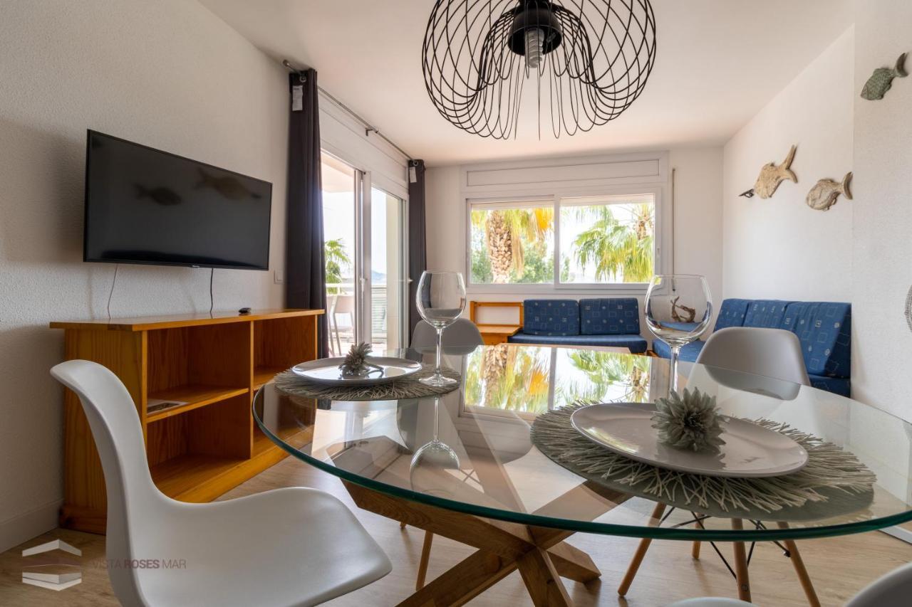 Vista Roses Mar - Apartamento Con Piscina II Экстерьер фото