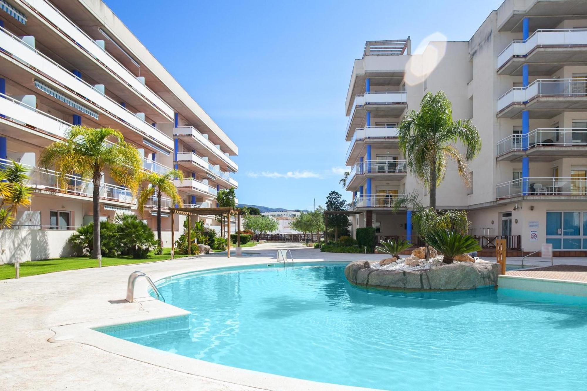 Vista Roses Mar - Apartamento Con Piscina II Экстерьер фото
